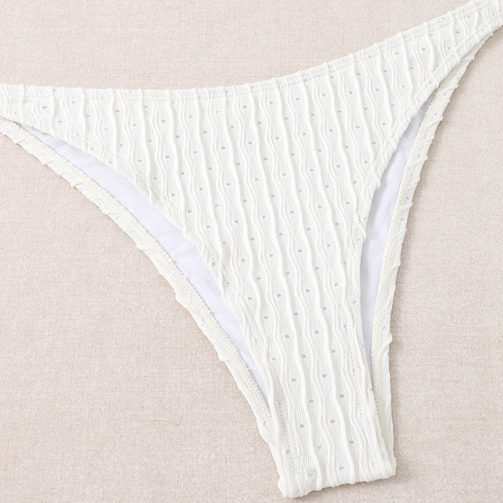 Damen Triangel-Bikini mit modischem Wickelrock und eleganten Details Drune