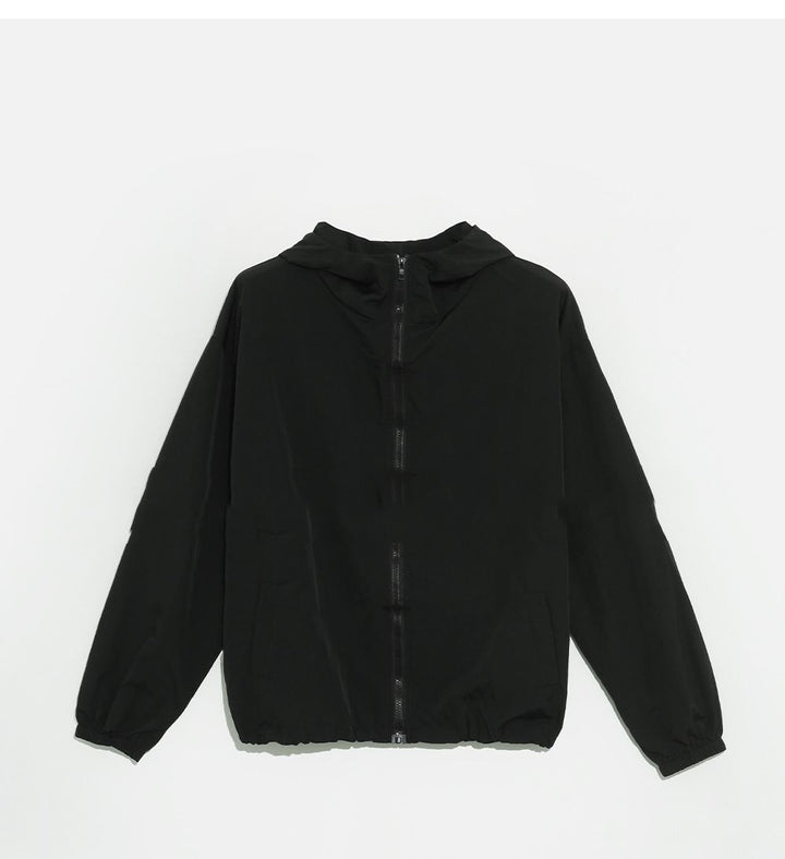 Damen leichte funktionale Kapuzenjacke Drune