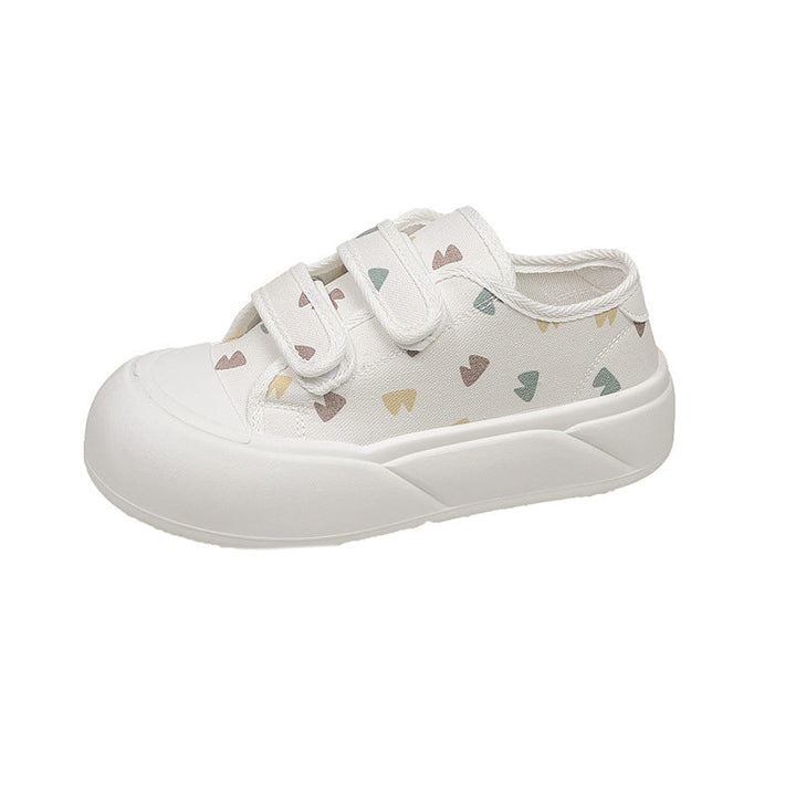 Damen Sportliche Sneaker mit praktischem Klettverschluss und modischem Denim-Obermaterial Drune