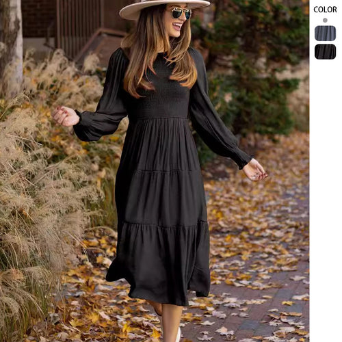 Damen Maxikleid im Boho-Stil Drune