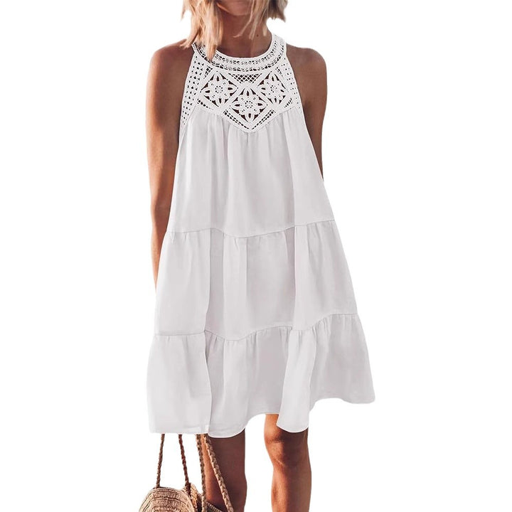 Damen Boho Chic Sommerkleid Drune