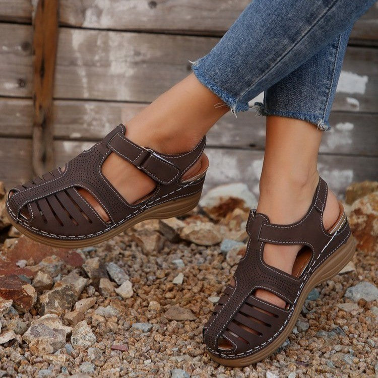 Damen Komfortable Wandersandalen mit ergonomischer Sohle und hochwertiger Oberflächenstruktur Drune