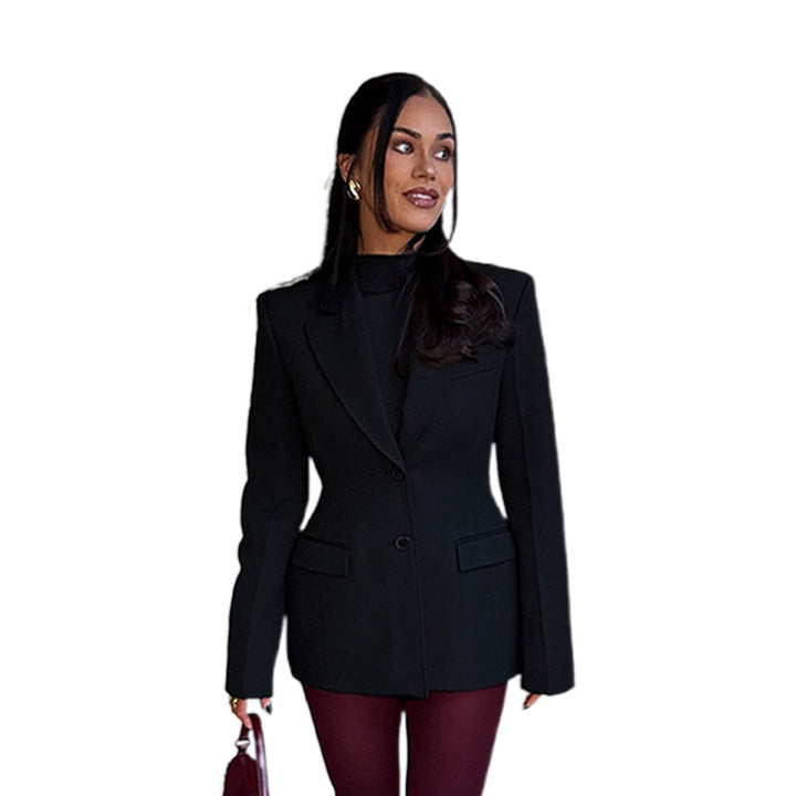 Damen Oversized Blazer mit strukturiertem Design und tailliertem Schnitt Drune