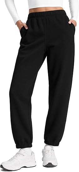 Damen Sweatpants mit elastischem Bund Drune
