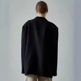Damen Oversize-Blazer im klassischen Stil Drune
