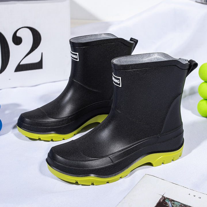 Damen wasserdichte Gummistiefel für alle Wetterbedingungen Drune