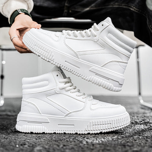Damen High-Top Sneakers mit gepolsterter Knöchelstütze und rutschfester Sohle Drune