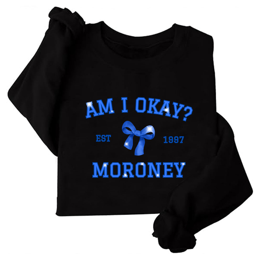 Damen Sweatshirt mit kreativem Aufdruck und verspieltem Design Drune