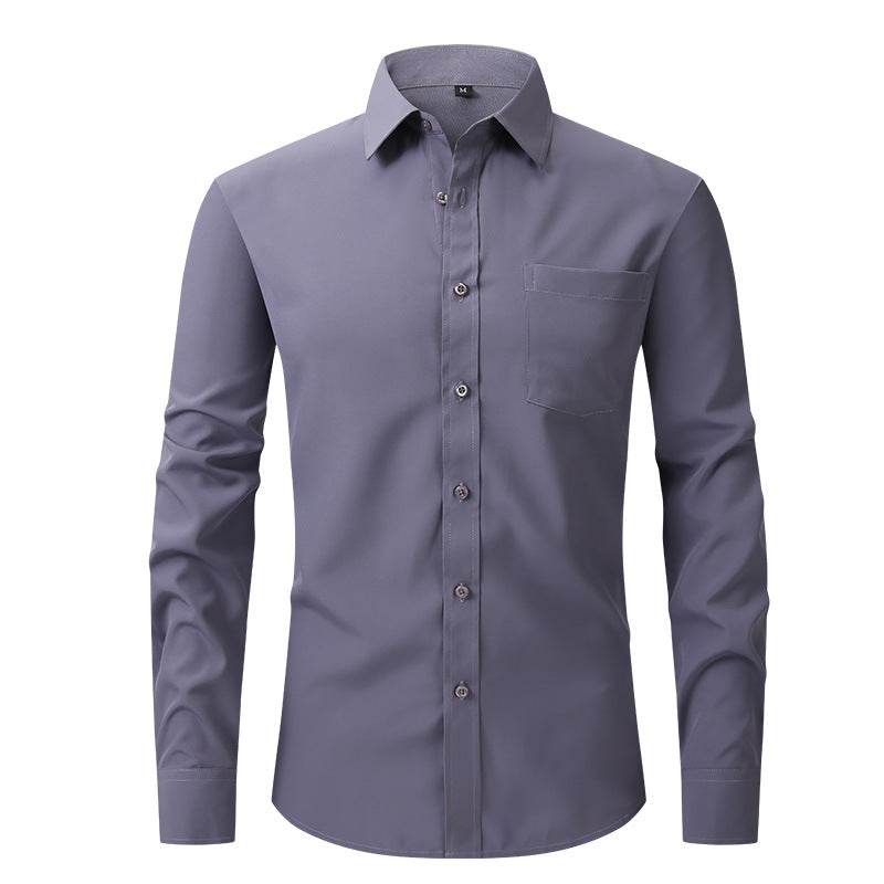 Herren Langarmhemd Drune