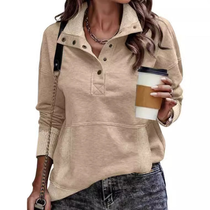Damen urbaner sportlicher Pullover Drune