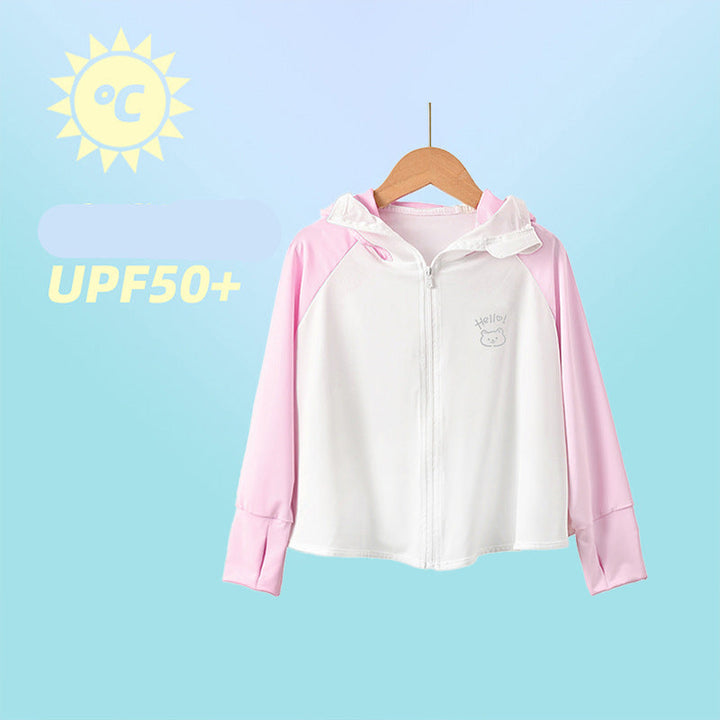 Damen leichte UV-Schutzjacke mit Reißverschluss Drune