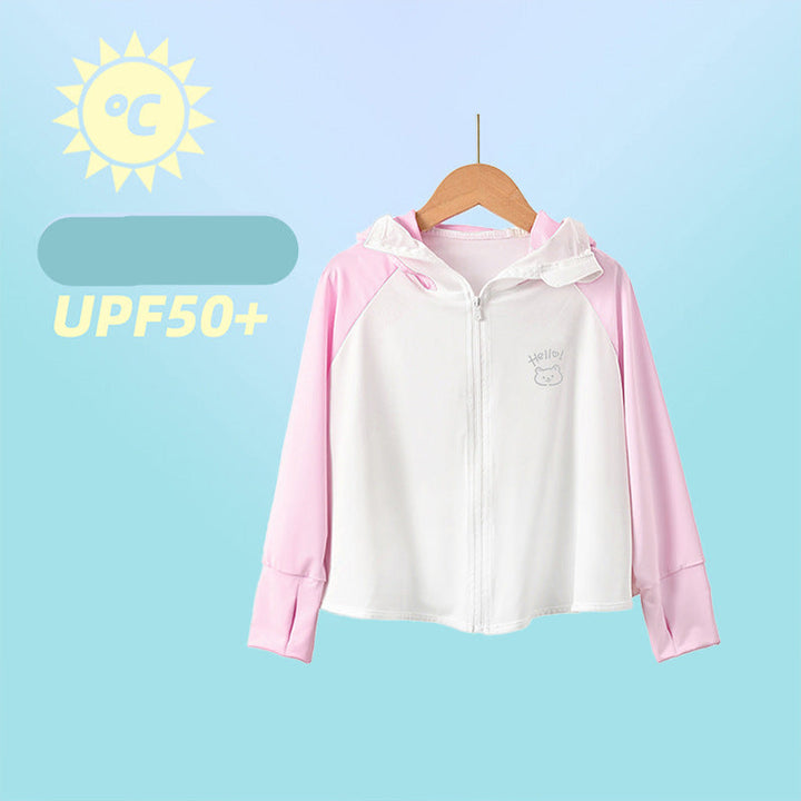 Damen leichte UV-Schutzjacke mit Kapuze Drune