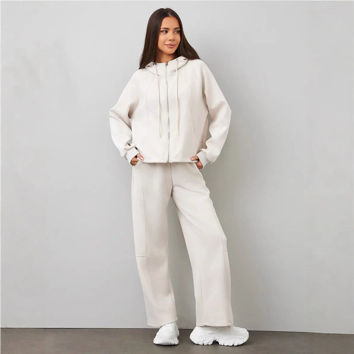 Damen hochwertige Kapuzenjacke mit frischem Design Drune