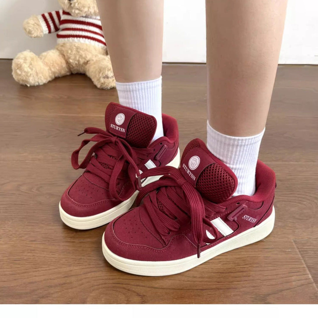 Damen Sportliche Sneakers mit rutschfester Sohle und atmungsaktivem Obermaterial Drune