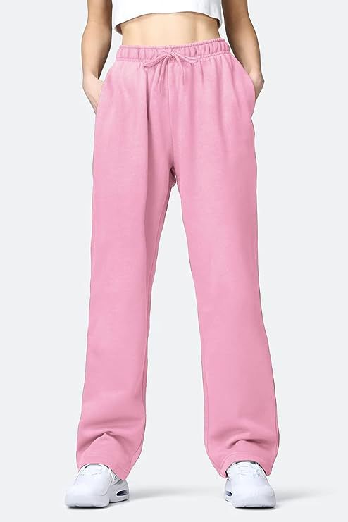 Damen bequeme Sporthose mit elastischem Bund und praktischen Taschen Drune