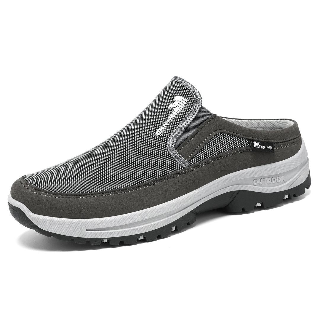 Herren nan atmungsaktiver Outdoor Clog-Slipper mit Memory-Fußbett Drune