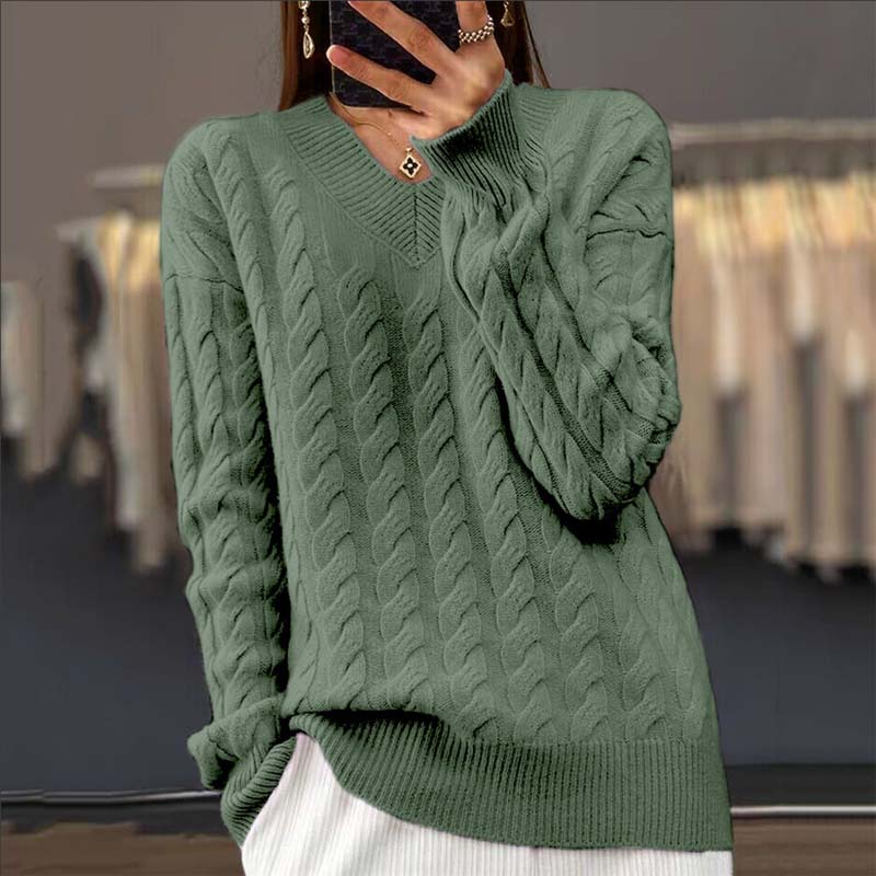 Drune | Pullover Aus Gedrehtem Strick