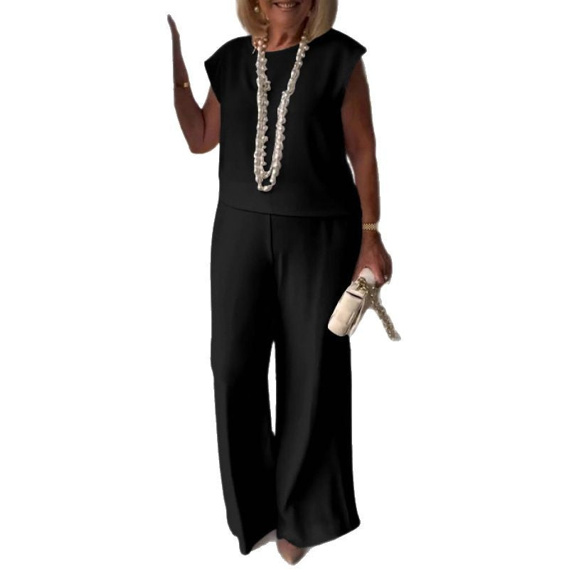 Damen Elegantes und bequemen Zweiteiliges Outfit mit weitem Schnitt Drune