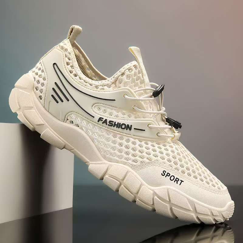 Damen Atmungsaktive Laufschuhe mit flexiblem Mesh-Obermaterial und rutschfester Sohle Drune