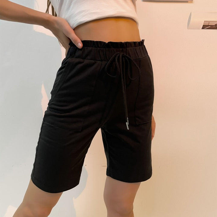 Damen Freizeithose mit elastischem Bund und praktischen Taschen Drune