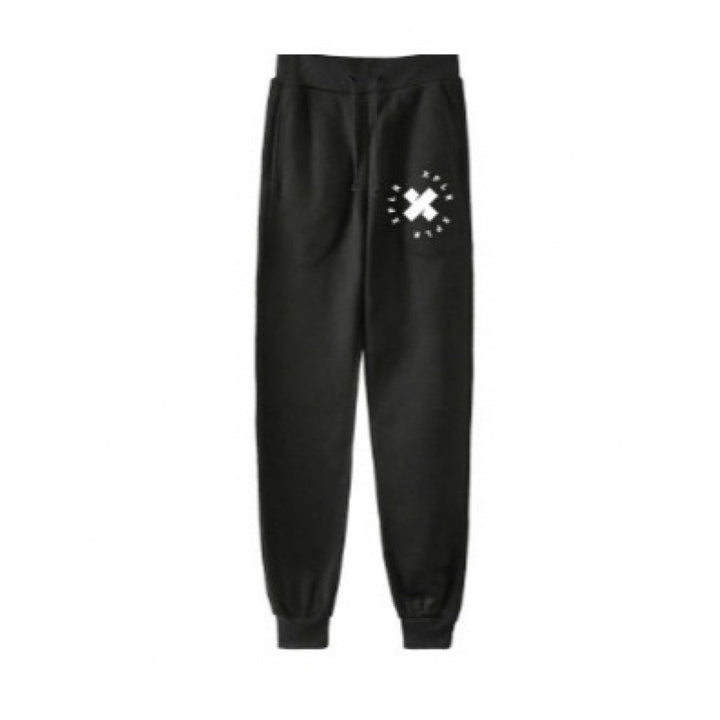 Damen Jogginghose mit praktischem Schnitt und elastischem Bund Drune