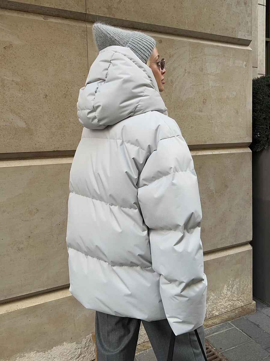 Drune | Schönheit Kapuze Lockere Baumwolljacke