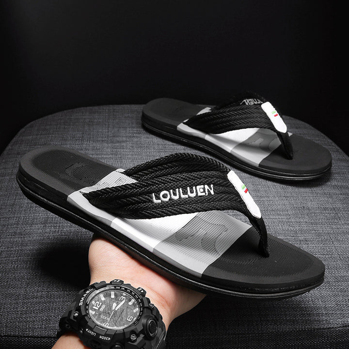 Herren Bequeme Flip-Flop Sandalen Drune