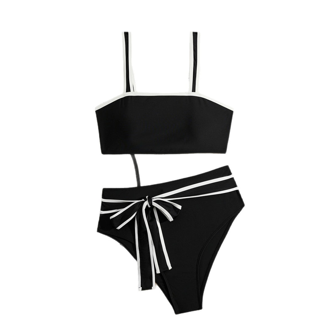 Damen Sportliches Bikini-Set mit verstellbaren Trägern Drune