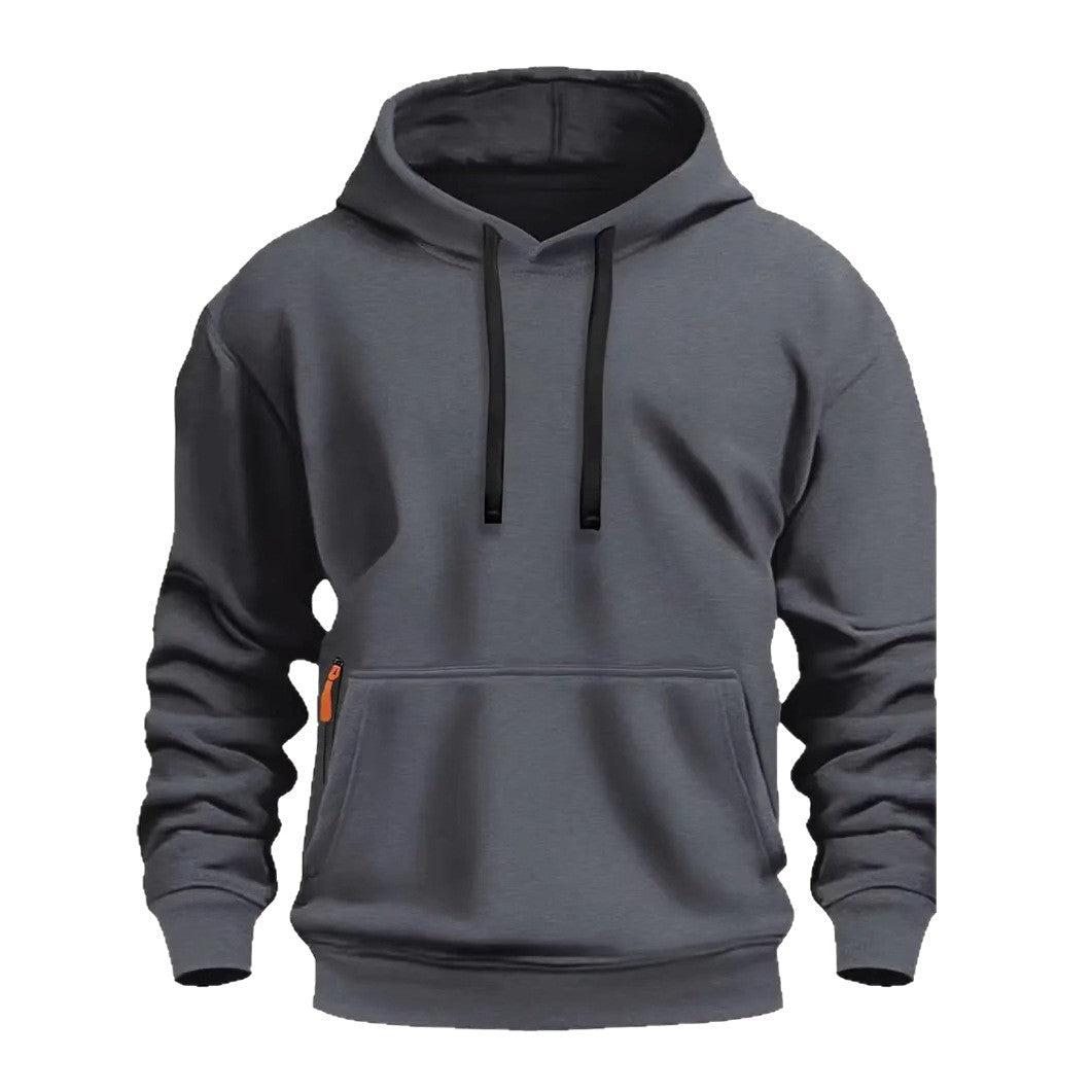 Herren sportlicher Kapuzenpullover mit praktischen Taschen und atmungsaktivem Material Drune