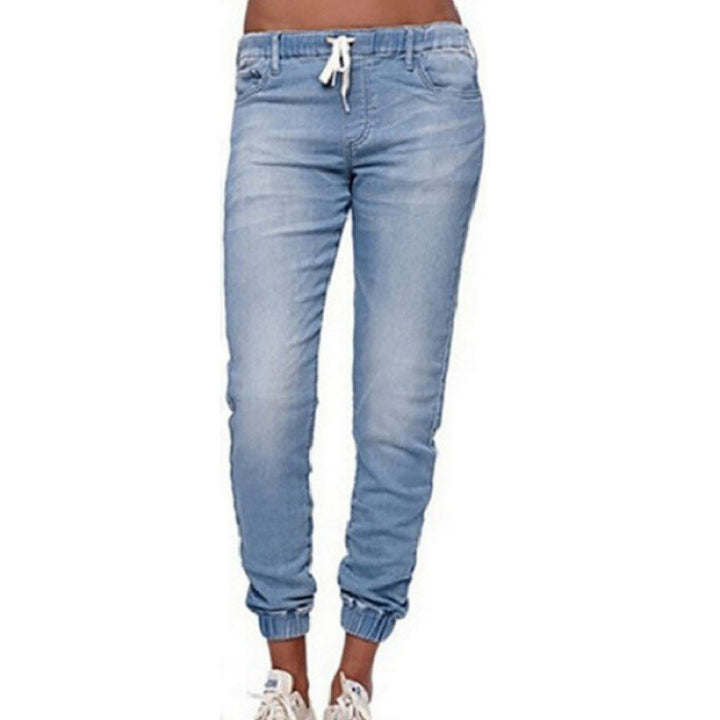 Damen Joggingjeans mit elastischem Bund und praktischen Taschen Drune