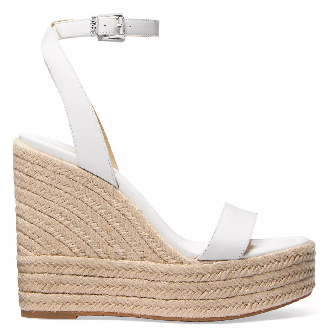Damen Espadrille Wedge Sandalen mit verstellbarem Knöchelriemen Drune