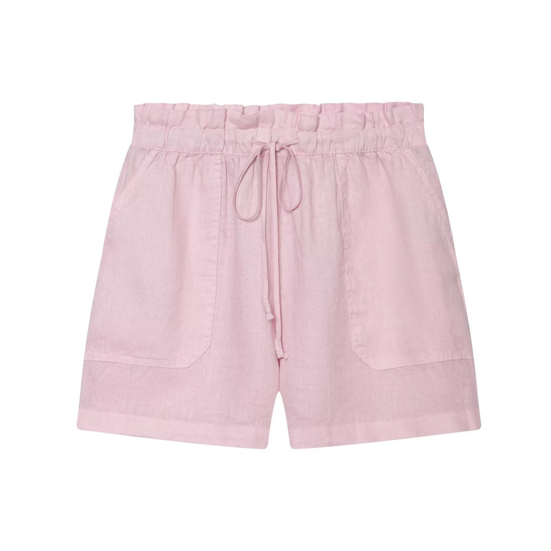 Damen bequeme Freizeitshorts mit elastischem Bund und praktischen Seitentaschen Drune