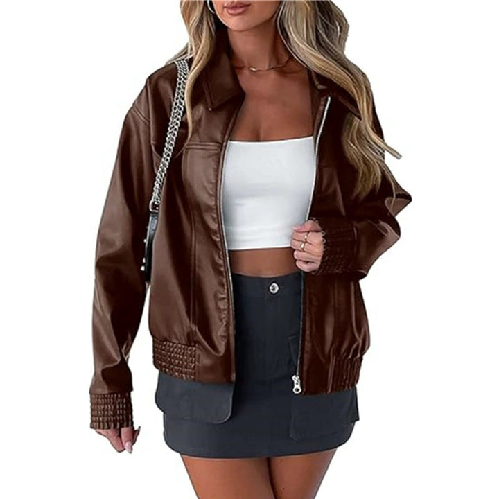 Damen stylische Übergangsjacke Drune