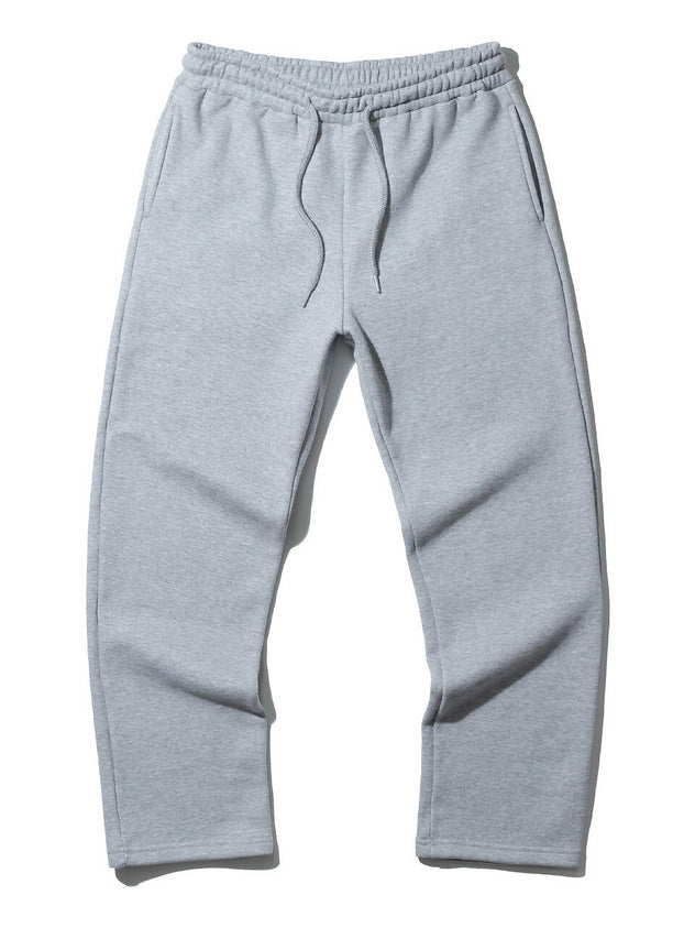 Unisex moderne Relax-Jogginghose mit elastischem Kordelbund, seitlichen Eingrifftaschen und schmal zulaufendem Bein Drune