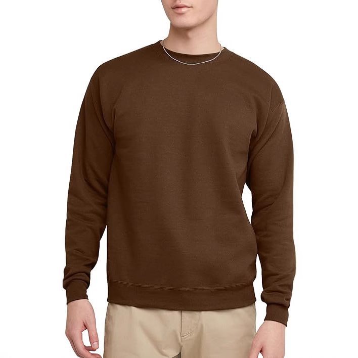 Herren Freizeitpullover mit Rundhalsausschnitt und lockerer Passform Drune