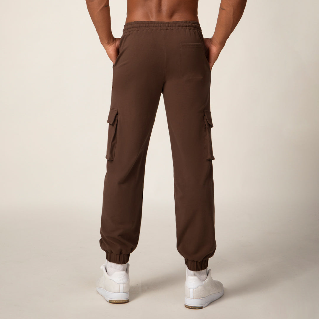Herren Cargo-Jogginghose mit elastischem Bund und praktischen Seitentaschen Drune