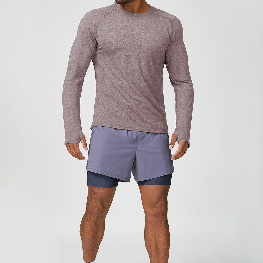 Herren Sportliches Langarmshirt Drune