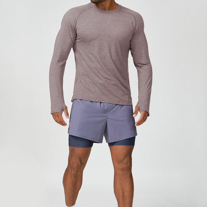 Herren Sportliches Langarmshirt Drune