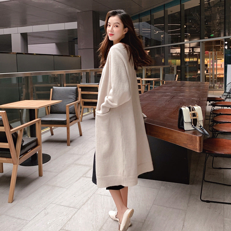 Damen lässiger Longcardigan Drune