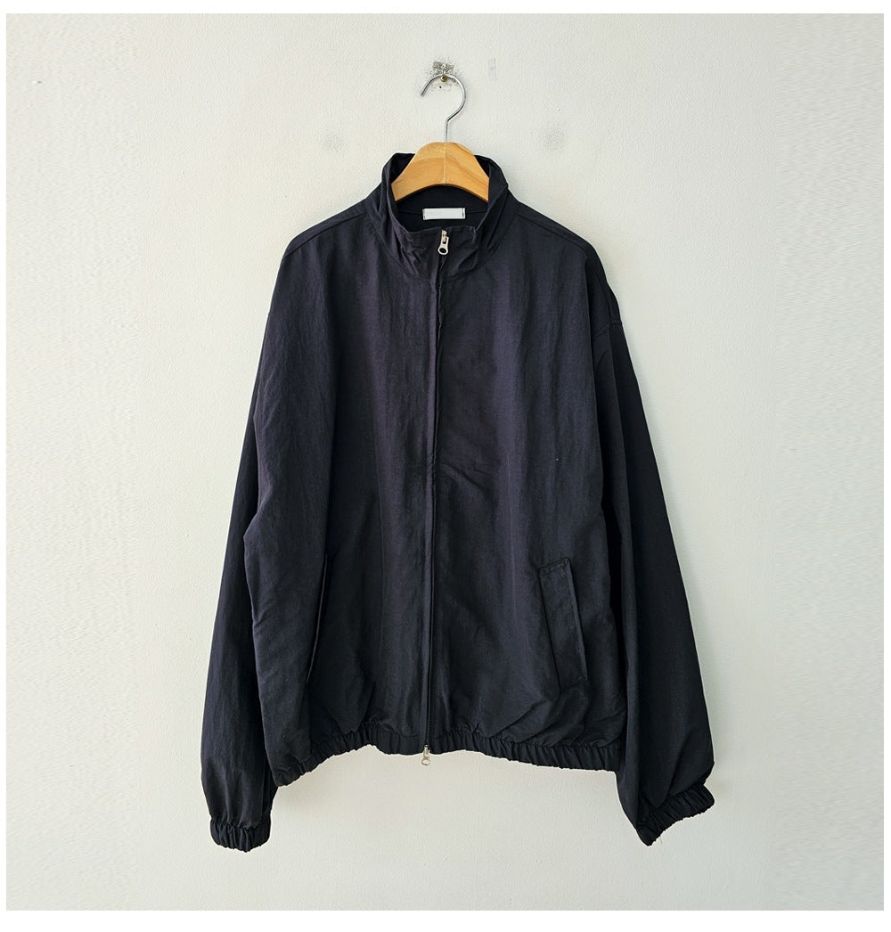 Damen leichte Übergangsjacke mit Kängurutaschen Drune
