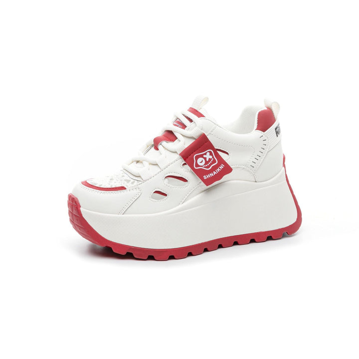 Damen Chunky Sneakers mit atmungsaktiver Mesh-Oberfläche und innovativer Dämpfung Drune