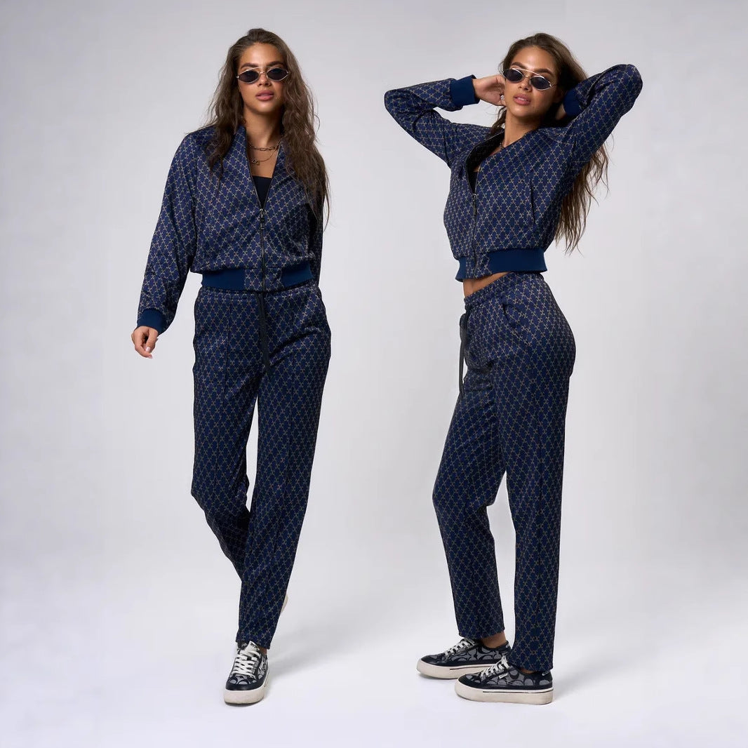 Damen elegantes und komfortables Loungewear-Set Drune