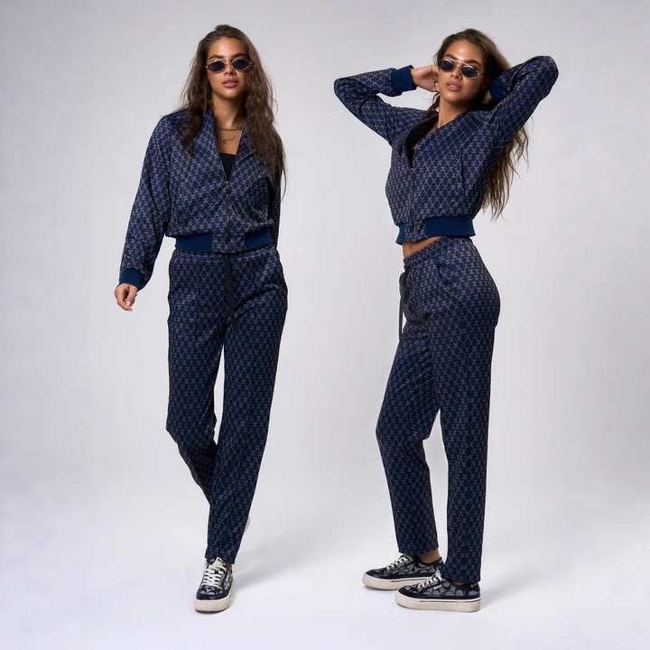 Damen elegantes und komfortables Loungewear-Set Drune