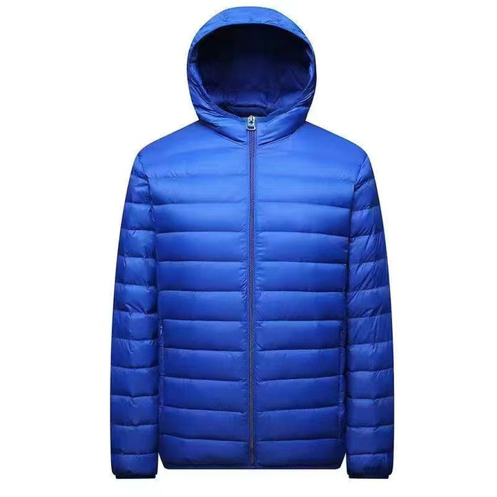 Herren nan ultraleichte Packbare Microsteppjacke mit Stehkragen, wattierter Isolierung und windabweisender Hülle Drune