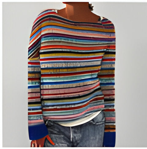 Drune | Modischer Strickpullover mit O-Ausschnitt