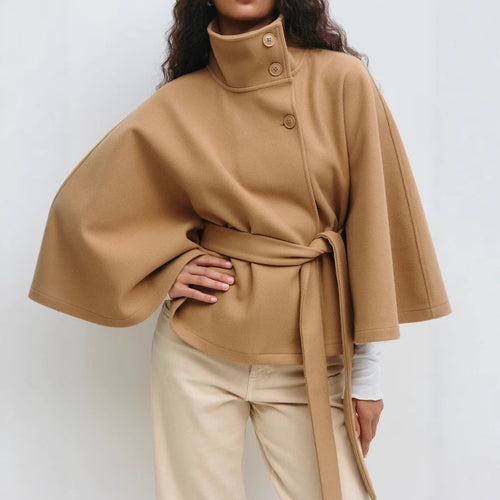 Damen Übergangsjacke mit weitem Schnitt und eleganter Taillierung Drune