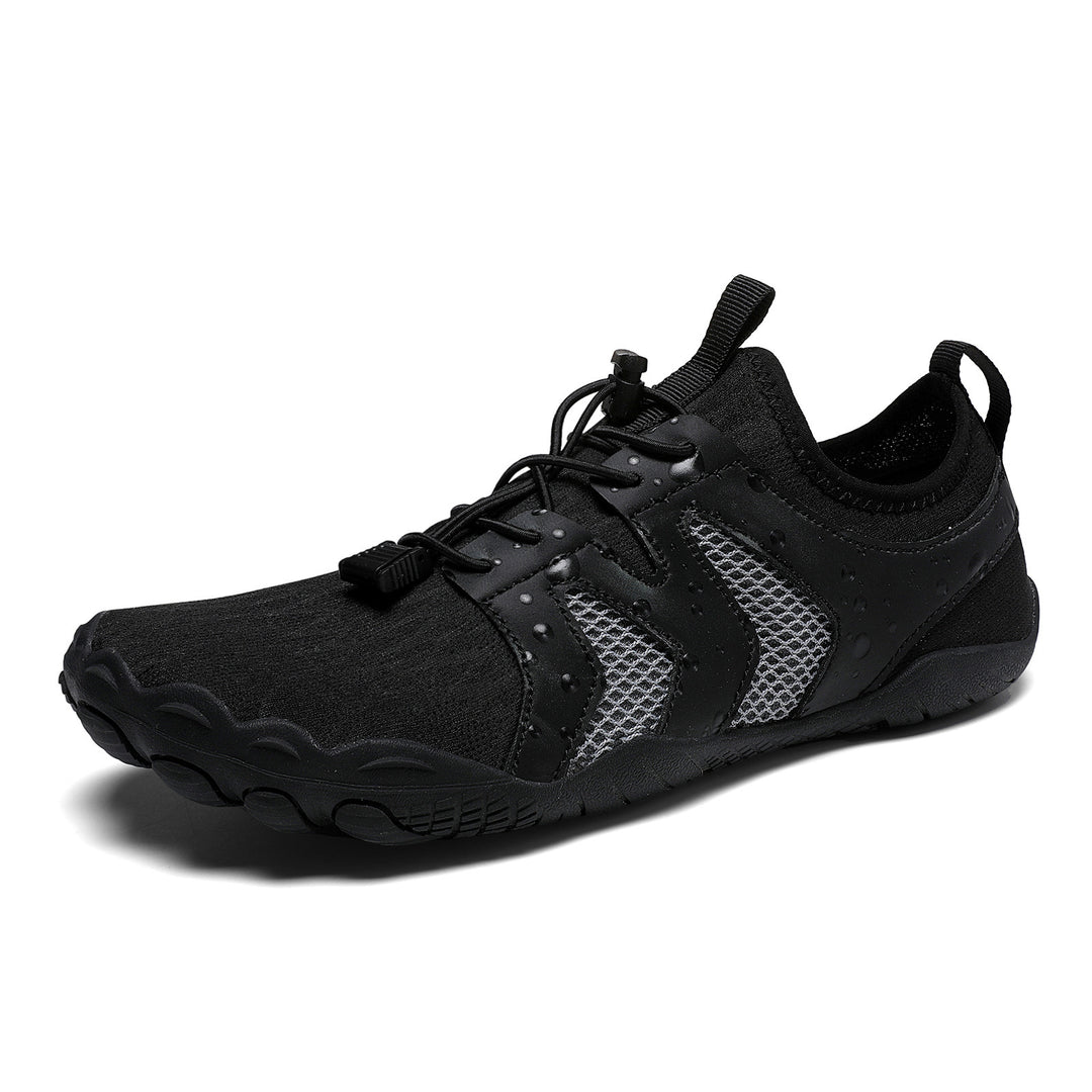 Damen nan Schnellzug-Aqua-Sneaker mit elastischem Maschenoberteil und rutschfester Profilsohle Drune