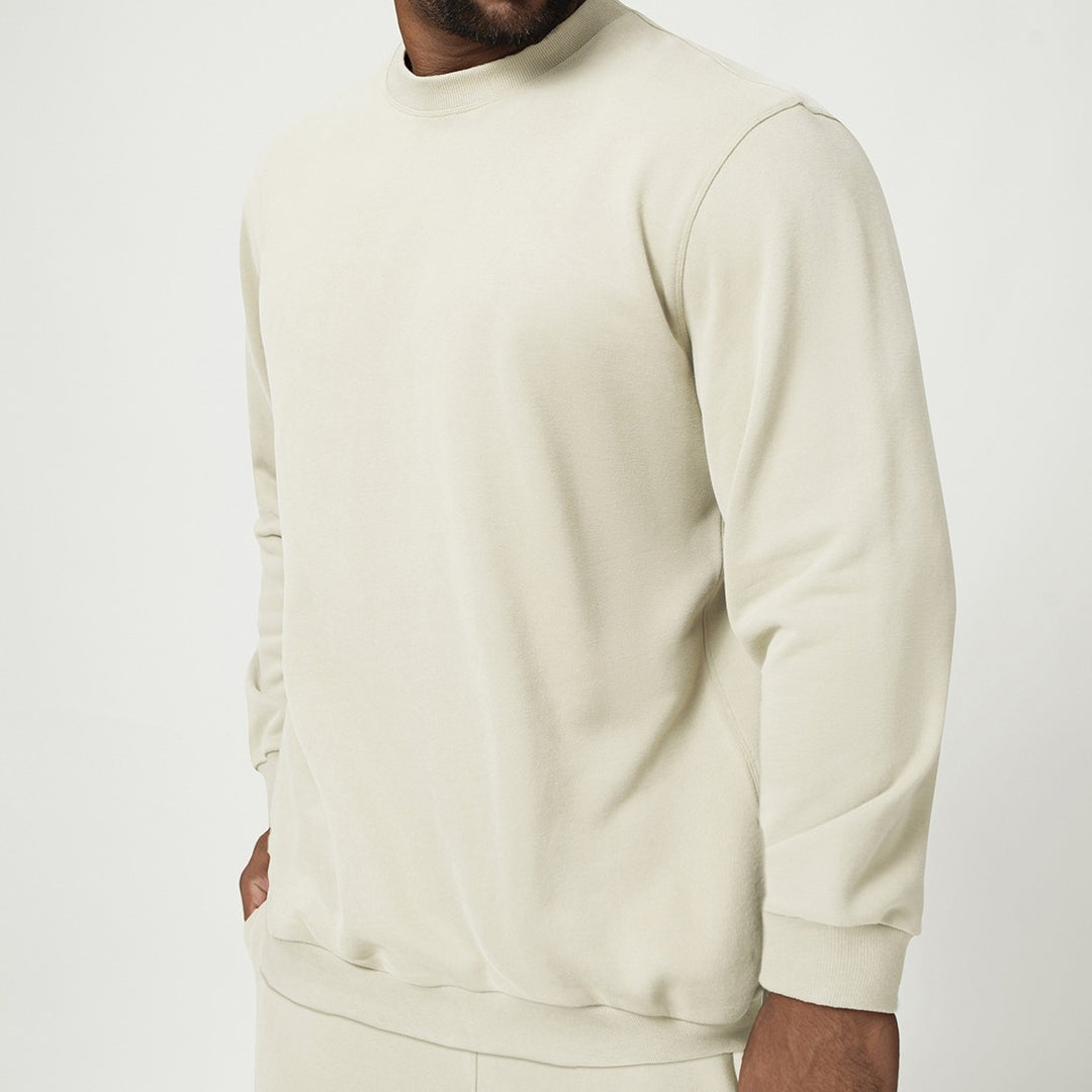 Herren Bequemer Sweatshirt mit Seitentaschen Drune