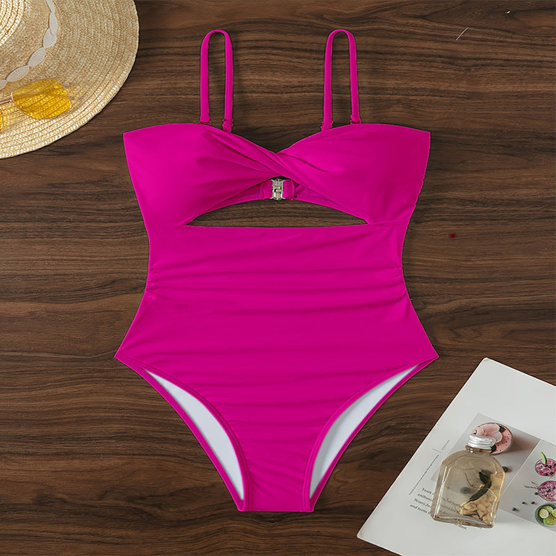 Damen Cut-Out Badeanzug Drune