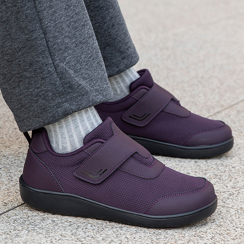 Damen Leichte und praktische Klett-Sneaker Drune